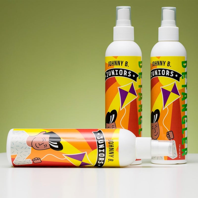 JOHNNY B. Juniors Hair Detangler for Kids 8 oz. Spray - Image 3