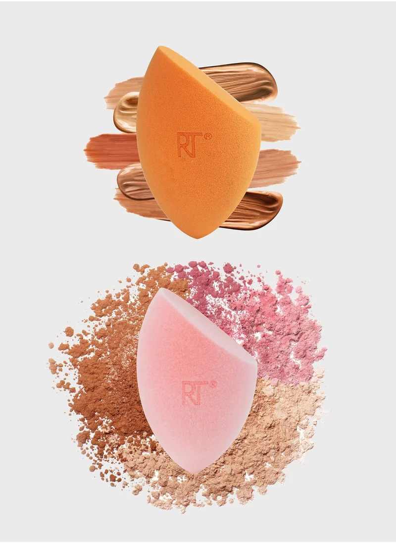 REAL TECHNIQUES Miracle Complexion Sponge + Powder Sponge