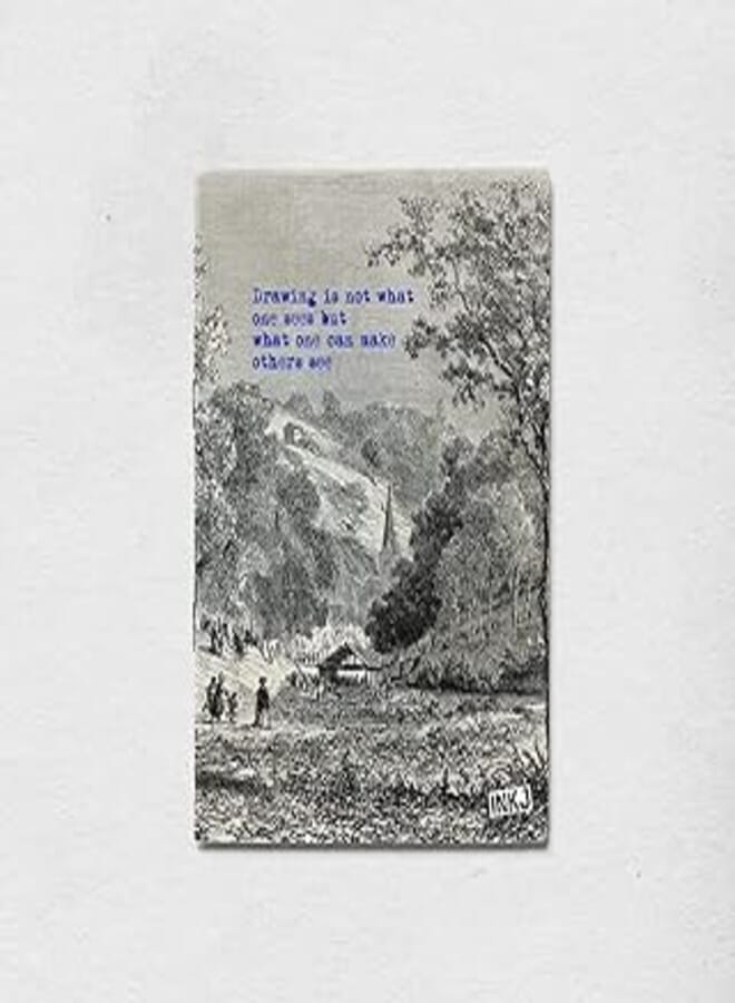 دفتر رسم A5 للرسم، رسم بالقلم الرصاص، خط أزرق