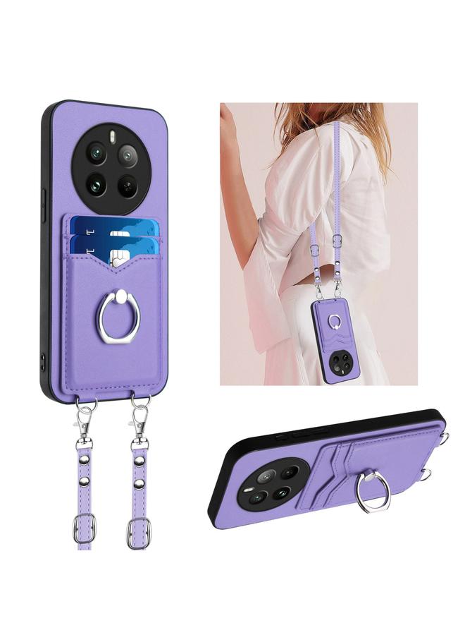 The Bros Case For Realme P1 Pro 5G R20 Crossbody Rope Ring Card Holder Phone Case