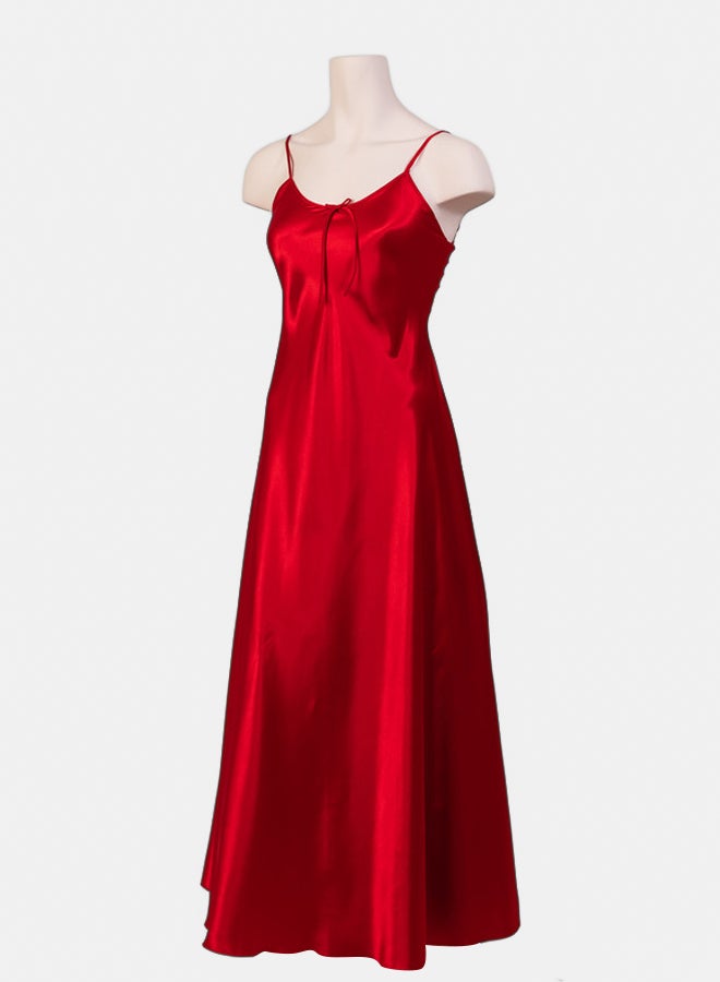 S/201 DRESS SATIN LONG