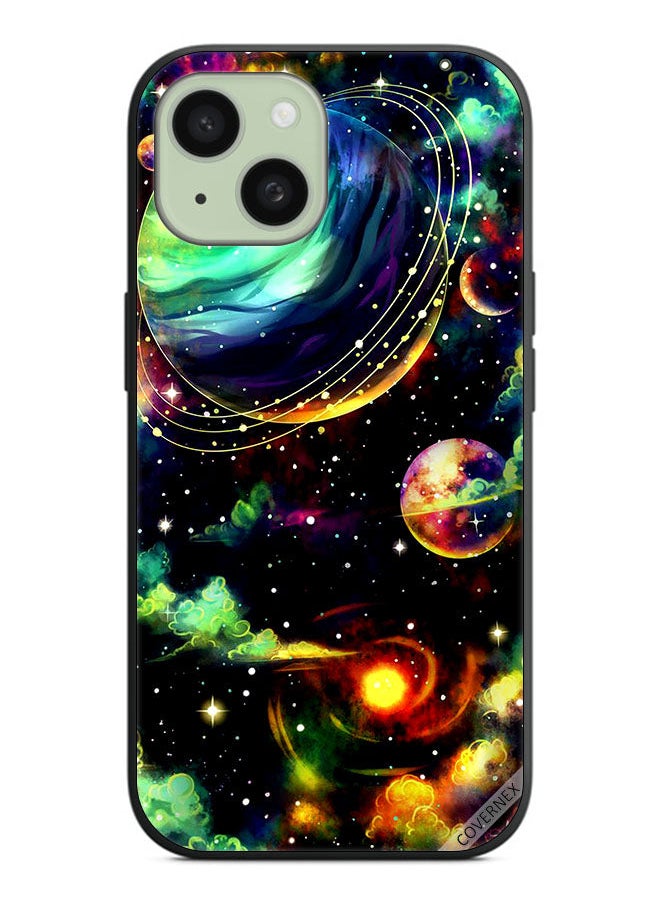 Covernex Protective Case Cover For Apple iPhone 15 Plus Plants Saturn  - Image 1