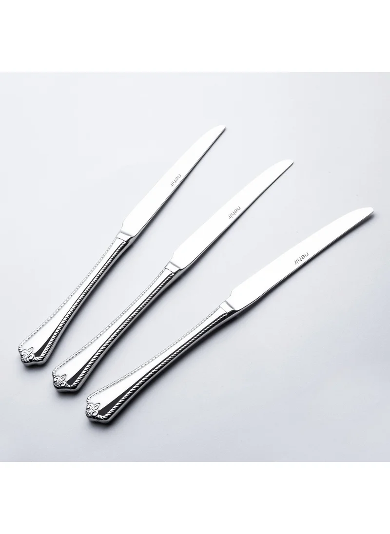 Nehir Fulya Plain 6-Piece Dining Knife