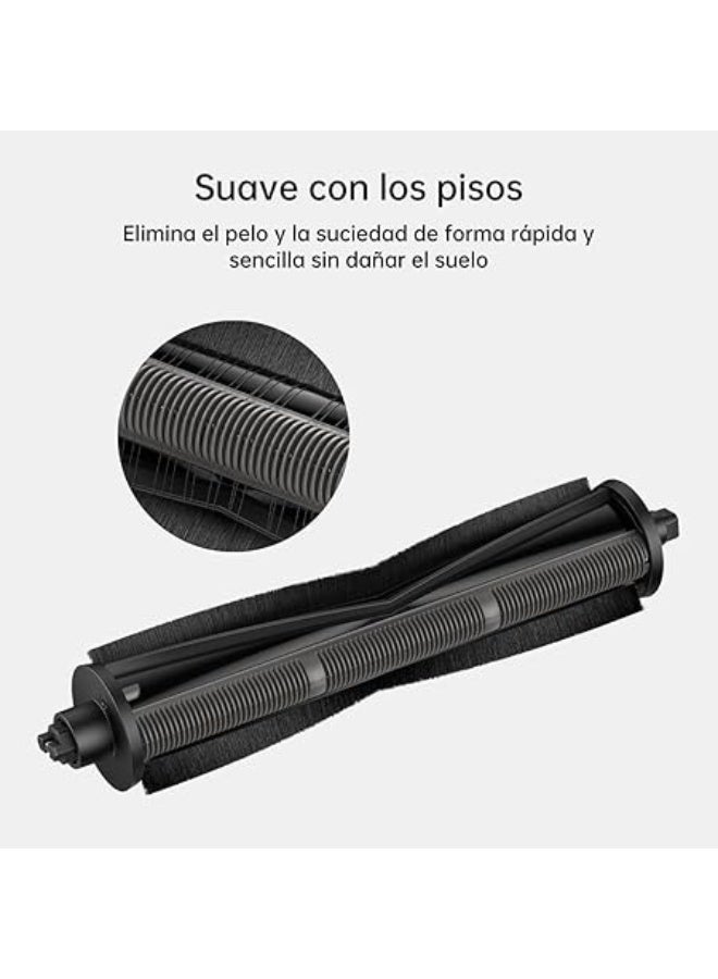 دريم فرشاة Dreame TriCut الأصلية للمكنسة الكهربائية الروبوتية وجهاز التنظيف L10 Ultra/L10s Ultra/L20 Ultra/L20 Ultra Complete/L10s Ultra Heat-Tech/L10s Pro Ultra/X30 Ultra، تقنية متطورة لإزالة الشعر - Image 3