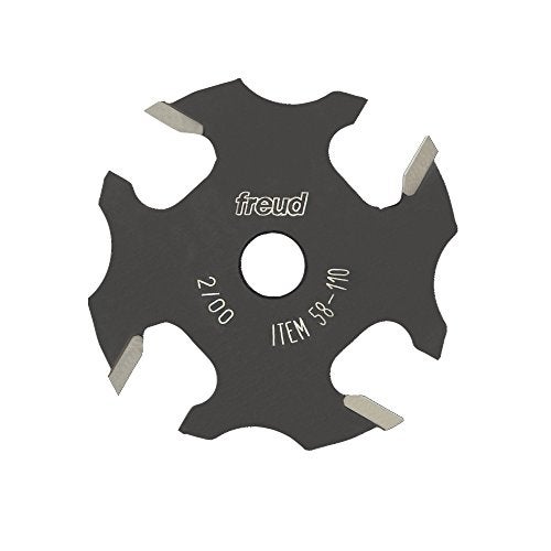 Freud 58-110: 9/16" depth x 3/16" Slot Four Wing Slotting Cutter - Image 3