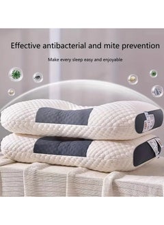 Comfy COMFY 3D KNITTED SET OF 2 ALL SEASON NECK & SPINE SUPPORT FIBER FILLED LATEX COTTON PILLOW  - Image 2