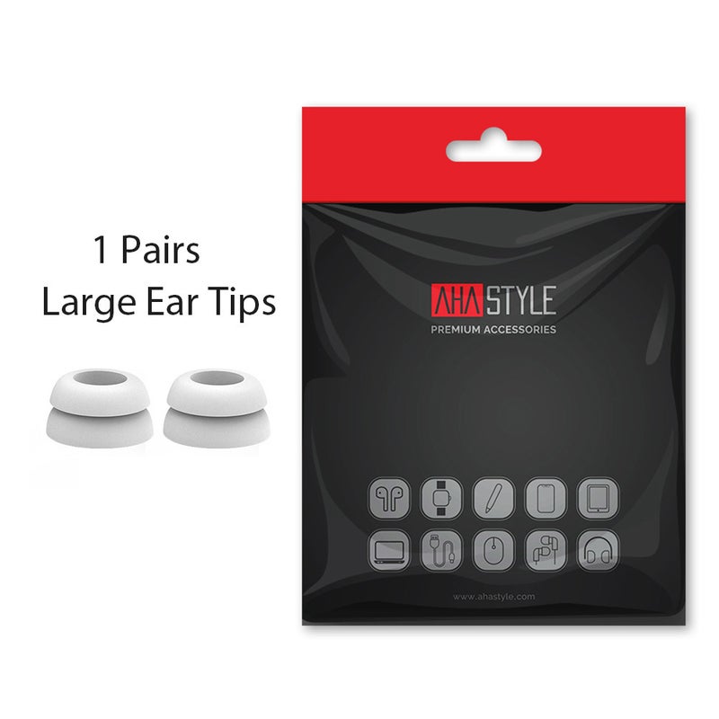 Samsung Buds Pro Silicone Eartips Caps White L single pair bag (Buds Pro)