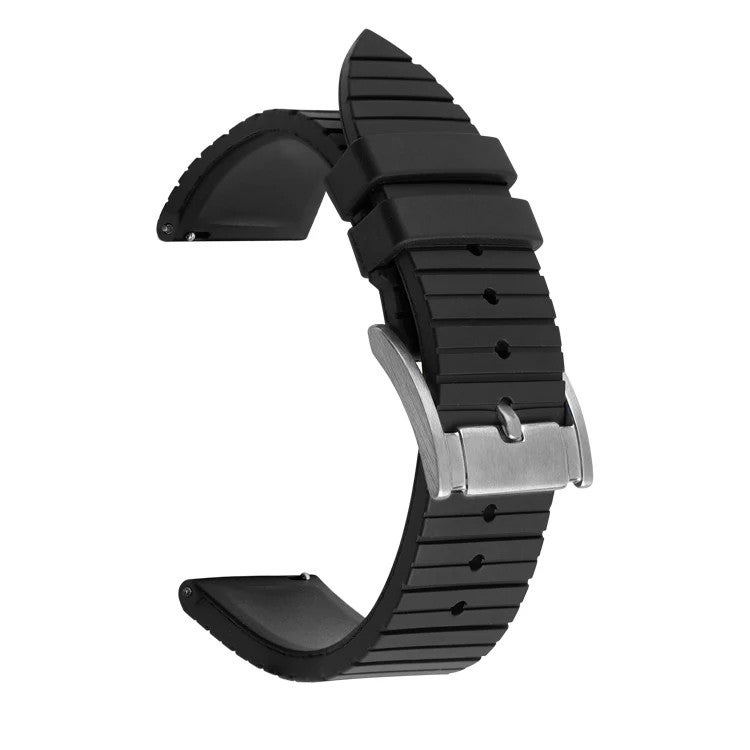 Bluejw LAIHE High Quality Quick Release FKM Rubber Watch Strap Replacement for Luxury Smart Watches – 20mm 22mm Durable Comfortable Watchbands - Image 1