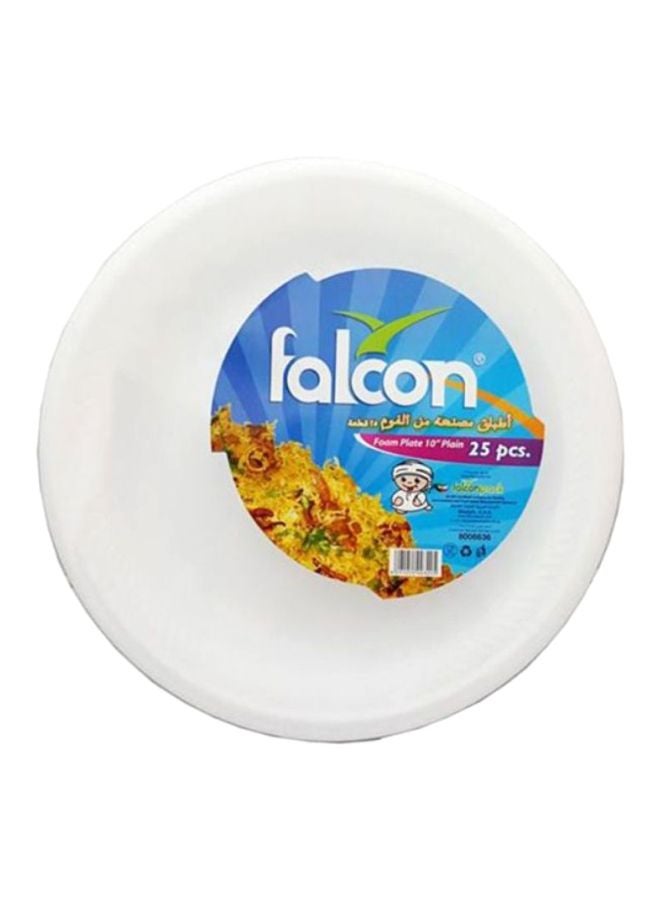 Falcon 50-Piece Disposable Plates 10inch - Image 1