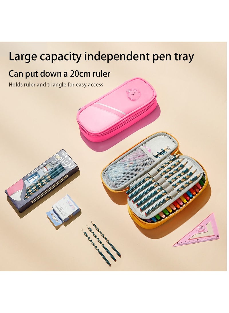 Nohoo حافظة أقلام نوه - أرنب وردي - Image 3