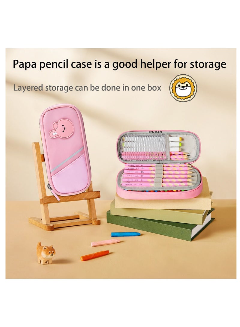 Nohoo حافظة أقلام نوه - أرنب وردي - Image 2