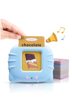 Haidue 112 Cards Talking Flash Cards for Toddlers 2-4 Years ,Educational Toys for 1 2 3 4 Year Old - Speech Therapy Toys Learning Animals Shape Color, Learning Cards Machine Birthday Gift for Ages 1-4  - Image 1
