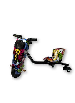 Generic 36V Mini Electric Trike for Kids | Powerful Ride-On Toy with 8" Front Motorized Wheel, PU Rear Wheels & LED Lights | Adjustable Speed | Perfect Gift for Boys & Girls Ages 8-14 | Stylish Colors  - Image 2
