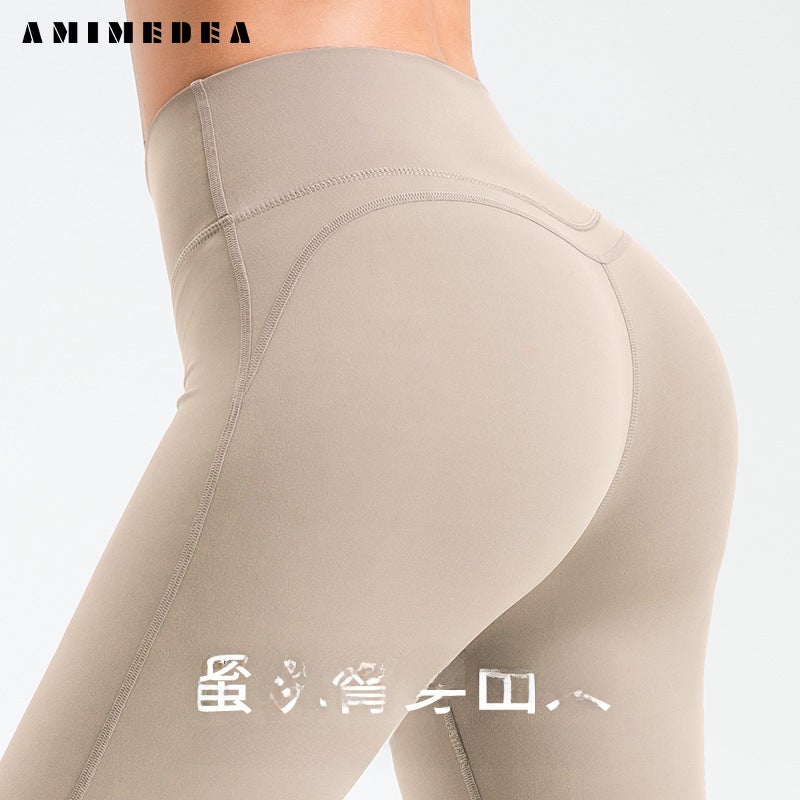 High Waist Slimming Bootcut Yoga Pants navy blue