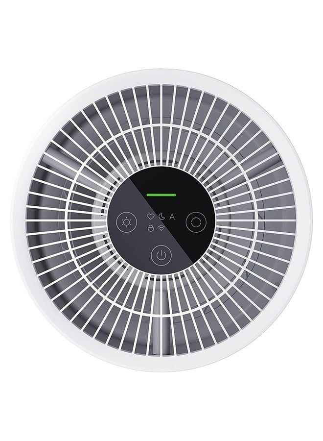 Xiaomi Smart Air Purifier 4 Compact | High-Efficiency HEPA Filter | 99.97% Particle Removal | Ultra-Quiet Sleep Mode | Smart Control via Mi Home App | Real-Time Air Quality Monitoring | Energy Efficient BHR8762GB White - Image 4