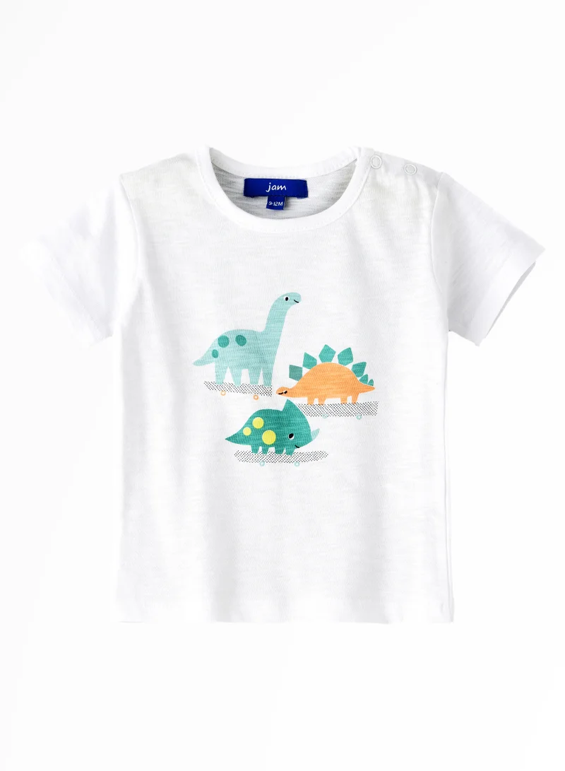 جام Boys Short-Sleeve Cotton Tees for Spring & Summer | Playful Prints