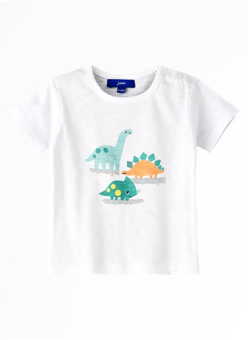 JAM Boys Short-Sleeve Cotton Tees for Spring & Summer | Playful Prints  - Image 1
