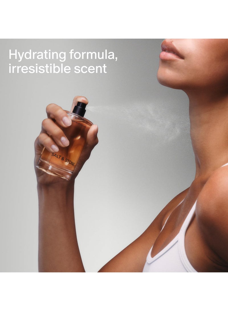 Salt & Stone Body Mist, Bergamot & Hinoki Scent, Skincare Infused Perfume Hair & Body Spray for Women and Men, Hydrating Fragrance with Glycerin and Red Algae, Vegan, Cruelty Free, 3.4 fl oz - Image 2