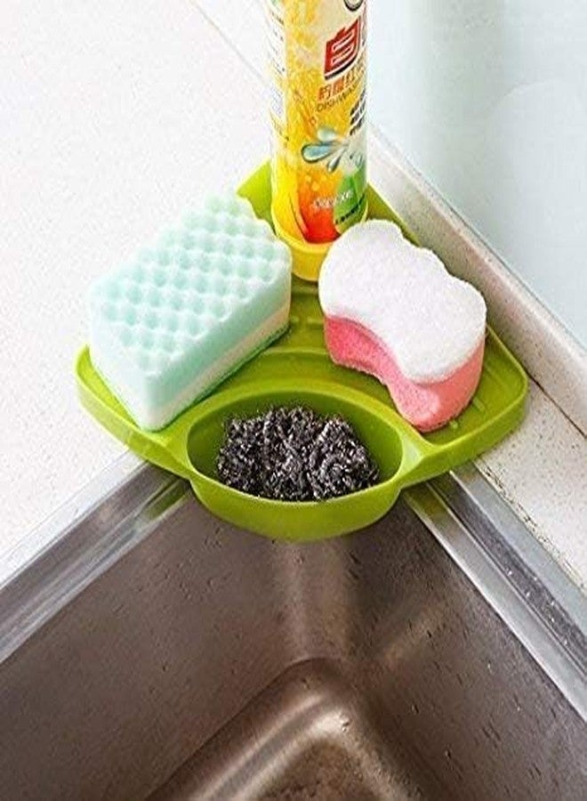 Damkint Multipurpose Plastic Kitchen Sink Organizer Corner Tray - Image 3