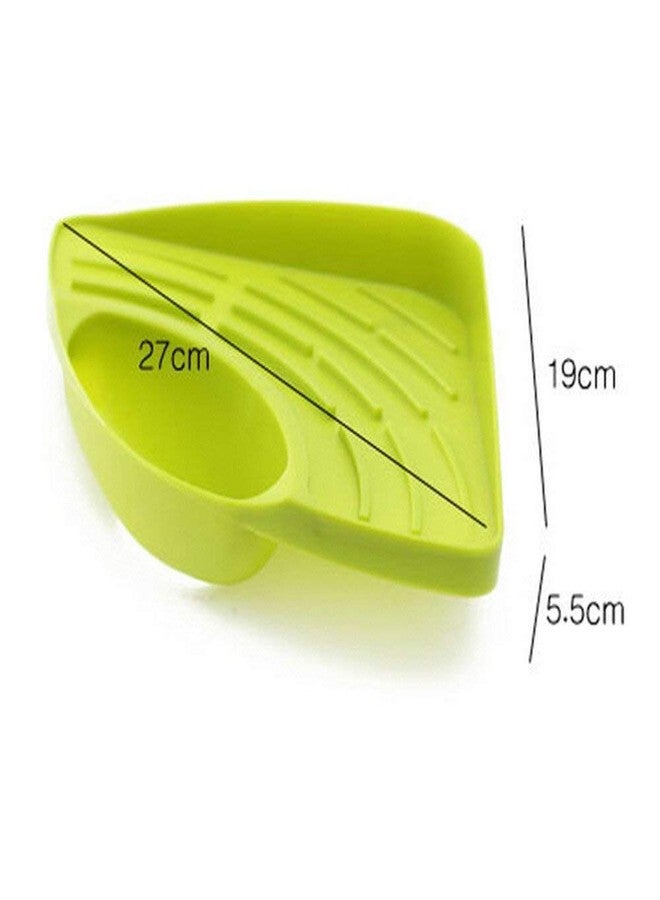 Damkint Multipurpose Plastic Kitchen Sink Organizer Corner Tray - Image 2