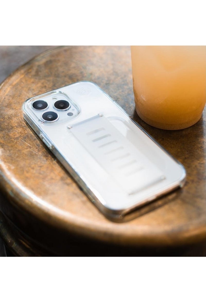 Protective protection case for Apple iPhone 13 Pro, protection case with a distinctive handle against falls and breakage, high quality from Grip2u, non-yellowing - Image 4