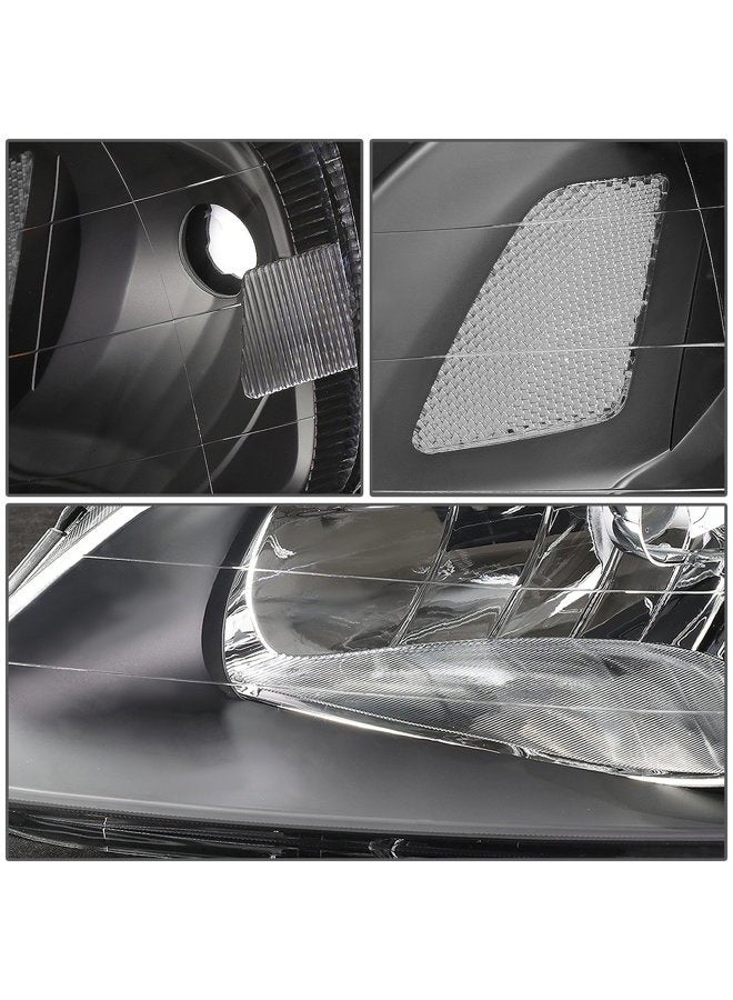 DNA MOTORING مصابيح أمامية بديلة باللون الأسود HL-OH-HC99-BK-CL1 لسيارة 99-00 سيفيك - Image 4