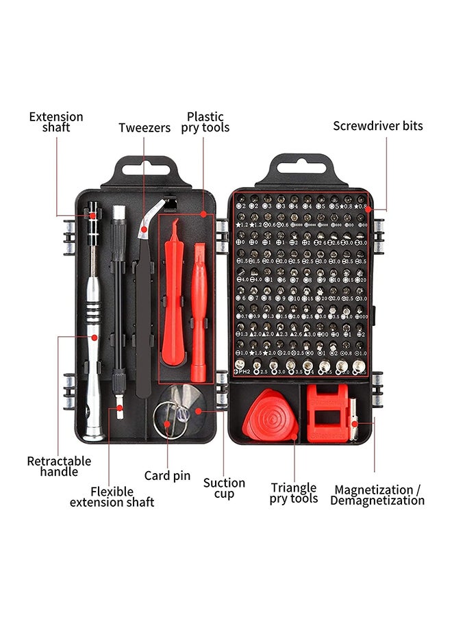 SKY-TOUCH SKY-TOUCH Precision Screwdriver Set, 110 in 1 Magnetic Driver Repair Tool Kits for Phone, Screwdriver for Mobile Phone, Eyeglasses, Watch, Game Console, Tablet, Pc And Other Electronic Equipment  - Image 2