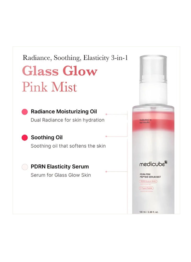 Medicube Medicube PDRN PINK GLUTATHIONE SERUM MIST 100ML  - Image 3
