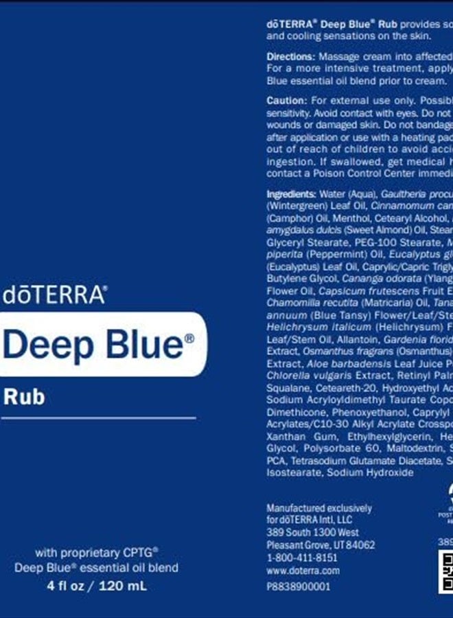 doTERRA Deep Blue Rub - 4 oz (2 Pack) - Image 2