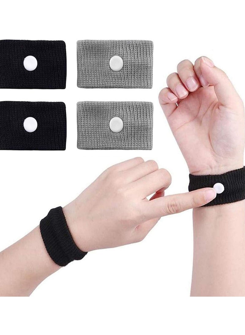 SYOSI Relief Band Travel Wristbands Motion Sickness Anti Nausea Wrist Bands Bracelet for Morning Sea Car Adults and Children - Image 1