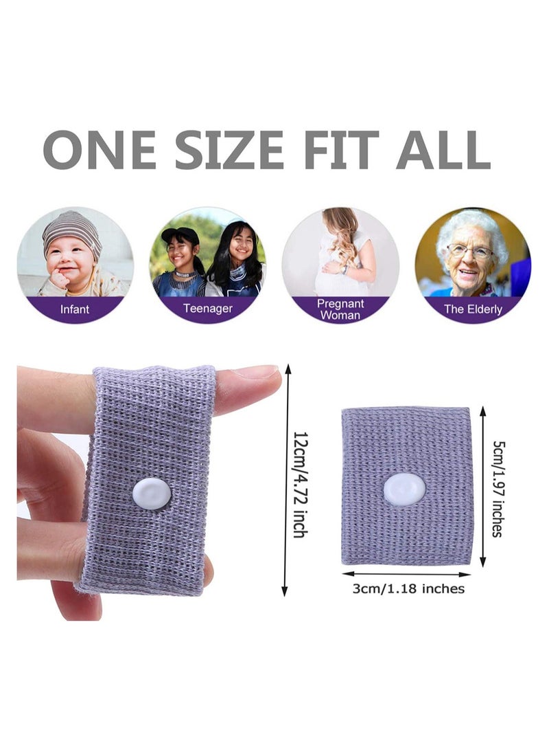 SYOSI Relief Band Travel Wristbands Motion Sickness Anti Nausea Wrist Bands Bracelet for Morning Sea Car Adults and Children - Image 4