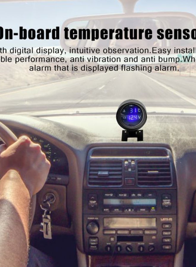 Loquat Round LED Digital Water Temperature Gauge - Image 2