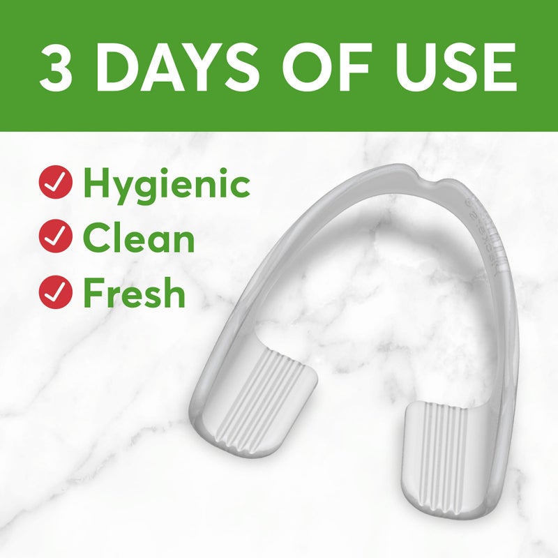 Plackers Grind No More Night Guard, Nighttime Protection for Teeth, Sleep Well, BPA Free, Ready to Wear, Disposable, One Size Fits All, 10 Count - Image 3