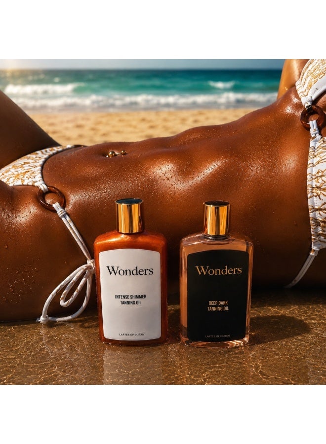 Wonders Dark Tanning Oil 250ml, Deep Tan Accelerator, Fast Sun Tan Oil for Body with Coconut Oil, Carrot Oil and Coconut Water, Moisturizing, Vegan, Cruelty Free, Oxybenzone Free - Image 5