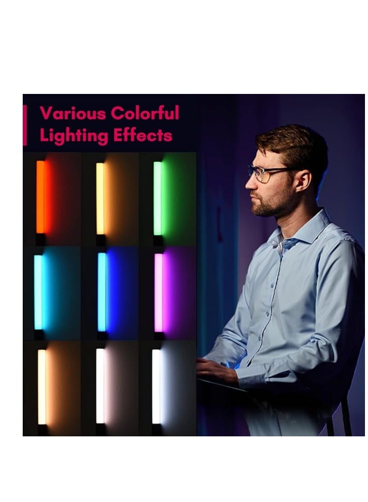 Beauenty W150RGB-II Handheld RGB Light Tube LED Video Light Wand 2500K-9000K Dimmable 20 Light Scene Effects Built-in Battery for Vlog Live Streaming Product Portrait Photography - Image 2