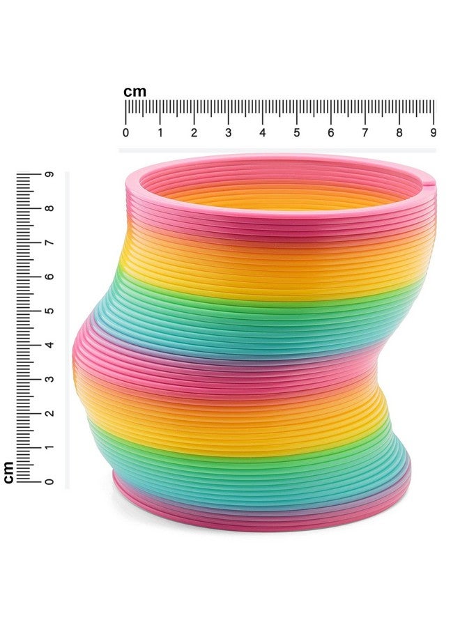 LABEAUTE Slinky The Original Walking Spring Toy, Magic Rainbow Color, Large Size, for Girls & Boys of All Ages - Image 3