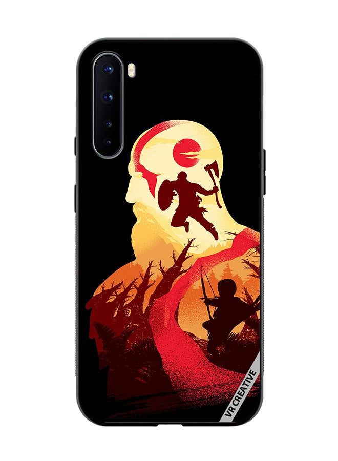 VR CREATIVE Protective Case Cover For OnePlus Nord God Of War Design Multicolour - Image 1