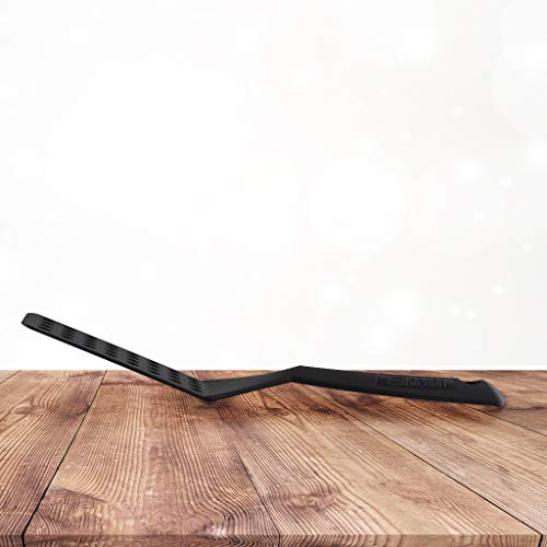 Berndes Spatulas for Non Stick Cookware - Turner Spatula Ergonomically Designed Black Slotted Spatula Turner Nonstick Kitchen Tool - Image 4
