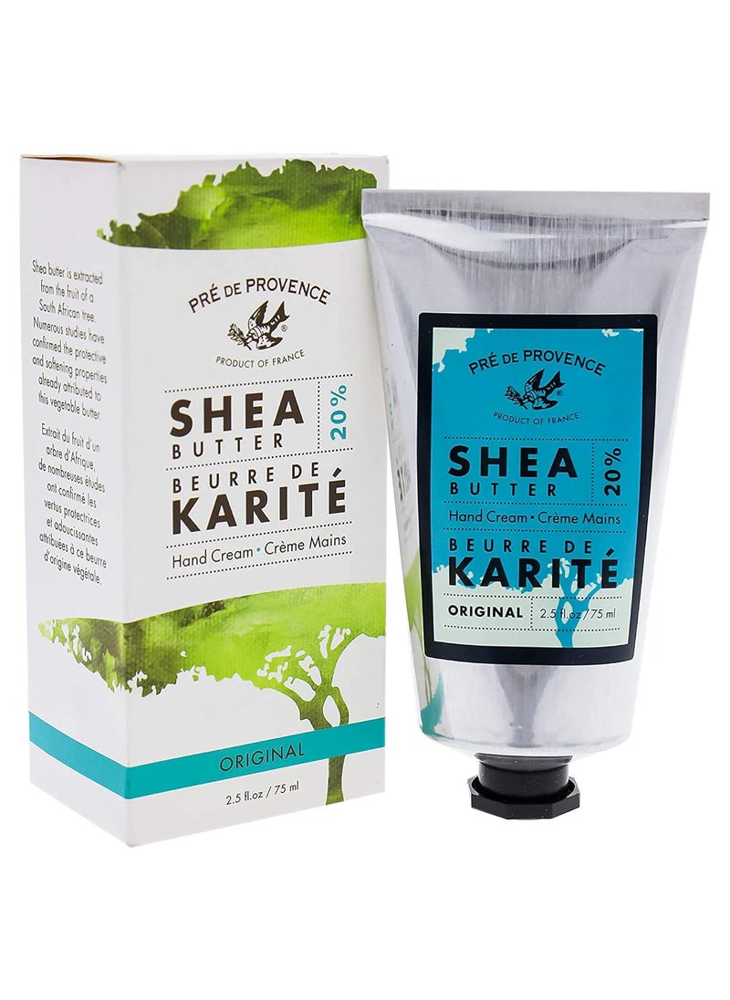 Pre De Provence Pre de Provence Beurre De Karit Moisturizing Collection Shea Butter Enriched Nourishing Hand Cream 75ML Original 
