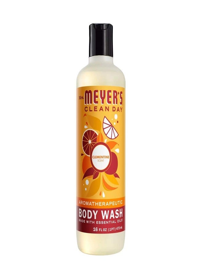 SC Johnson MRS. MEYER'S CLEAN DAY Body Wash, Clementine, 16 OZ