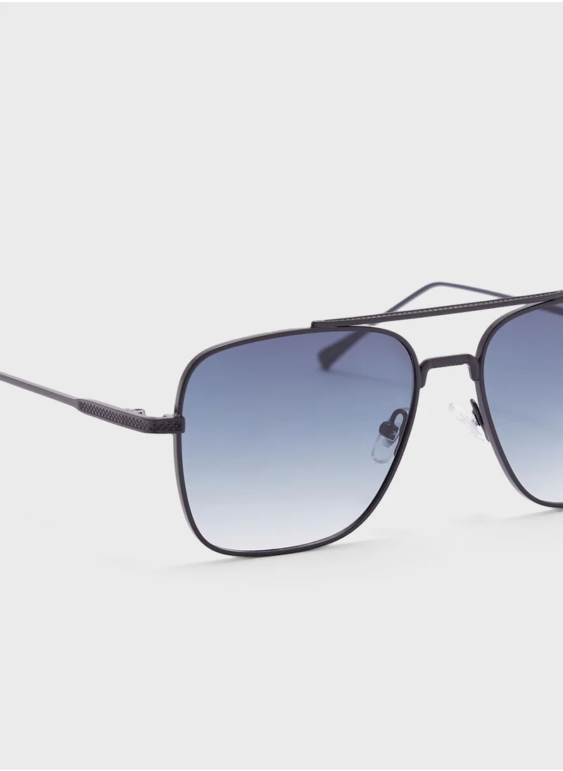 سفنتي فايف Rectengular Sunglasses