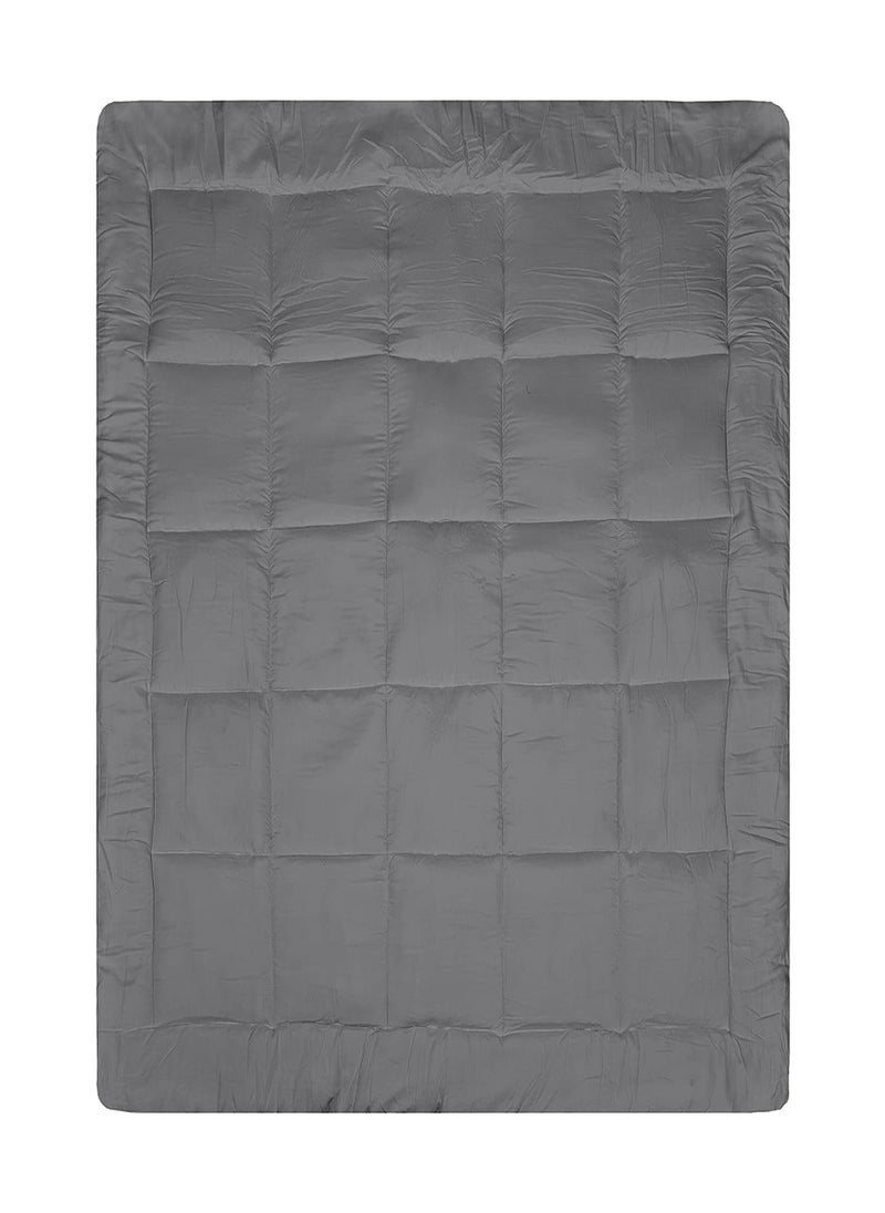 Blueberry Mattress Topper With Heavy Fill 4 Corner Elastic Strap 10cm Thick 100x200cm - Image 1