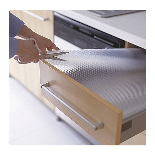 Con-Tact Brand Duraliner Shelf Liner, Non-Adhesive and Multi-Use Drawer Liner, Made of Vinyl, Waterproof Liner, 12" x 25', Diamond Clear - Image 3