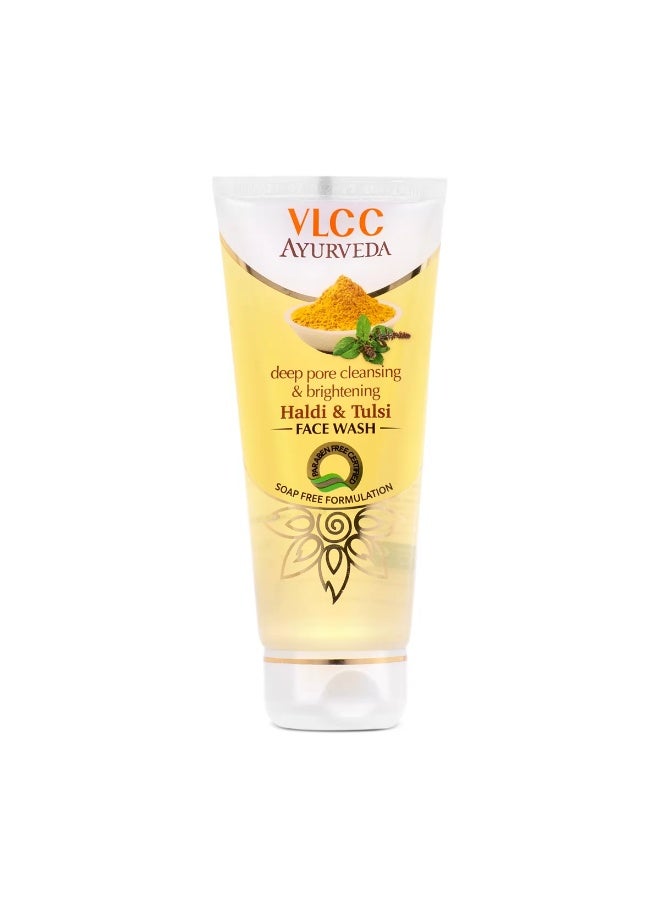VLCC VL Deep Pore C&B Haldi & Tulsi Face Wash 100ml - Image 1