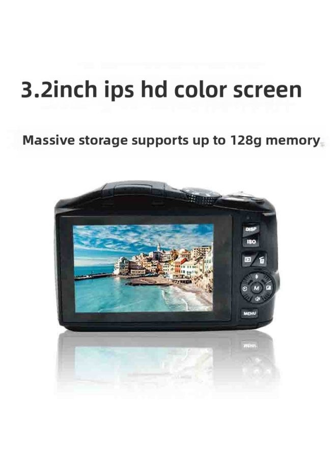 Generic 483.2inch Million Retro Mirrorless Digital Camera Filter Wide Angle True 4K Hd Macro 60 Frame Camera-Body Color:Battery Charging Base  - Image 5