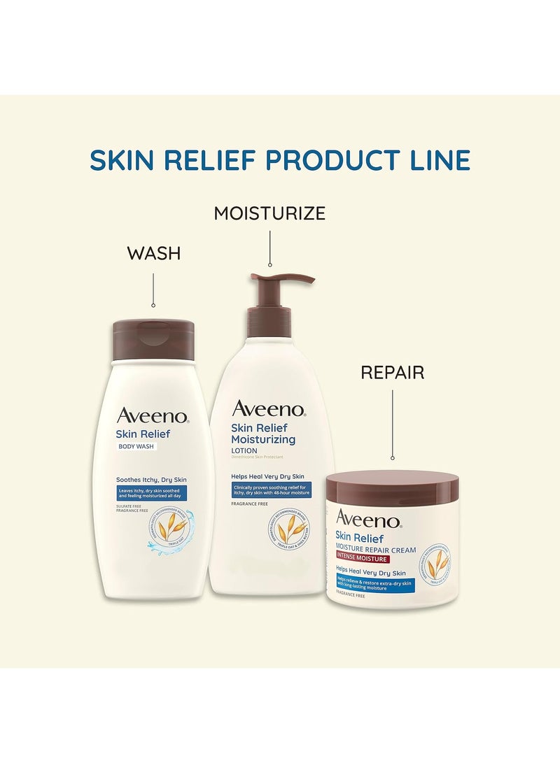 Aveeno Skin Relief Moisture Repair Cream Intense Moisture 311g  - Image 4