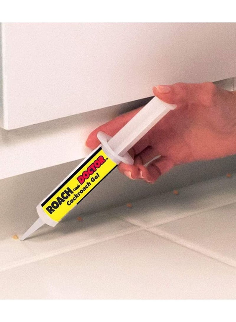 Roach Doctor Pest Control Cockroach Gel Bait Syringe Tip Indoor Outdoor - Image 3