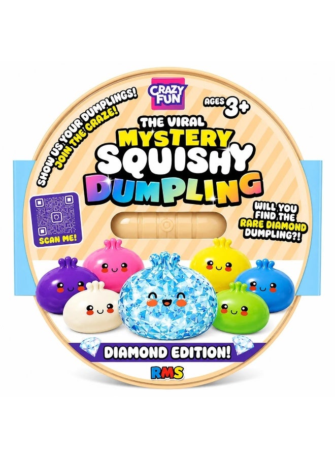 RMS Viral Mystery Squishy Dumpling Crazy Fun Diamond Edition Toy