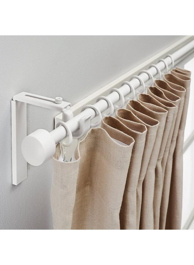 erorex Curtain rod combination, white, 120-210 cm - Image 5