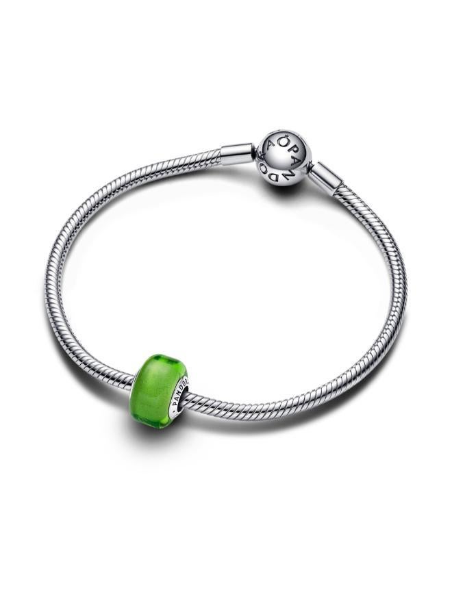 PANDORA Green Mini Murano Glass Charm - Image 3